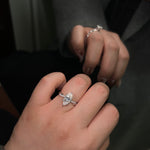'FOREVER LOVE' MOISSANITE RING 2CT -camillaboutiqueshop
