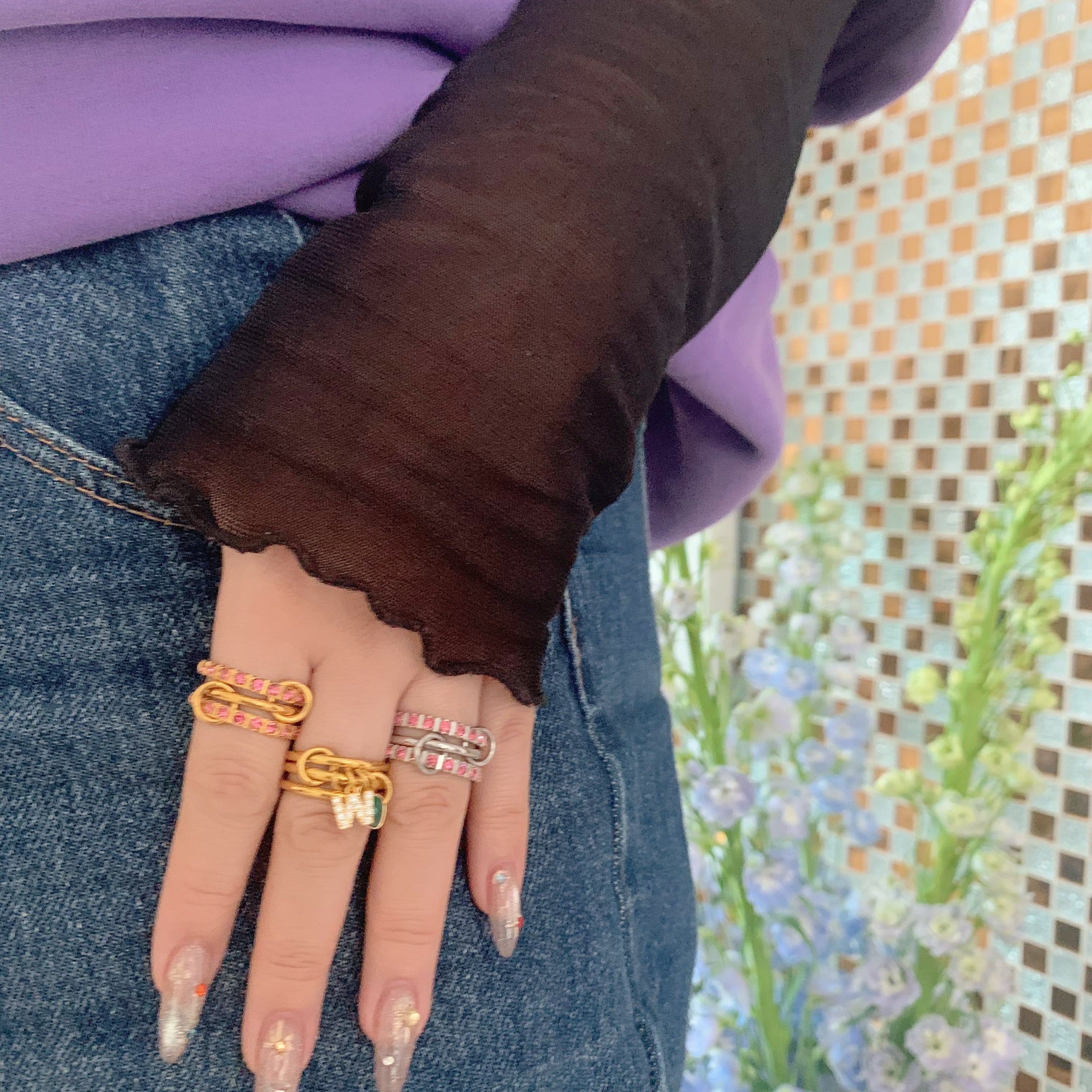 Ariana Stackable Ring - camillaboutiqueshop